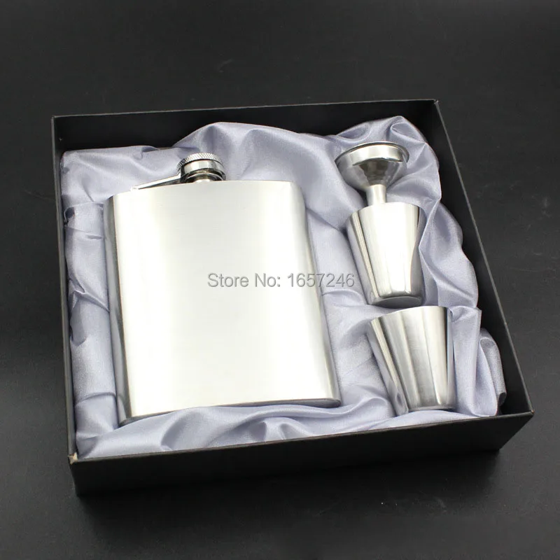 30set 7 Ounce Stainless Steel Hip Flask With 2 Shot Glass Cup And Funnel In Black Portable Gift Box Set
30set 7 Ounce Stainless Steel Hip Flask With 2 Shot Glass Cup And Funnel In Black Portable Gift Box Set