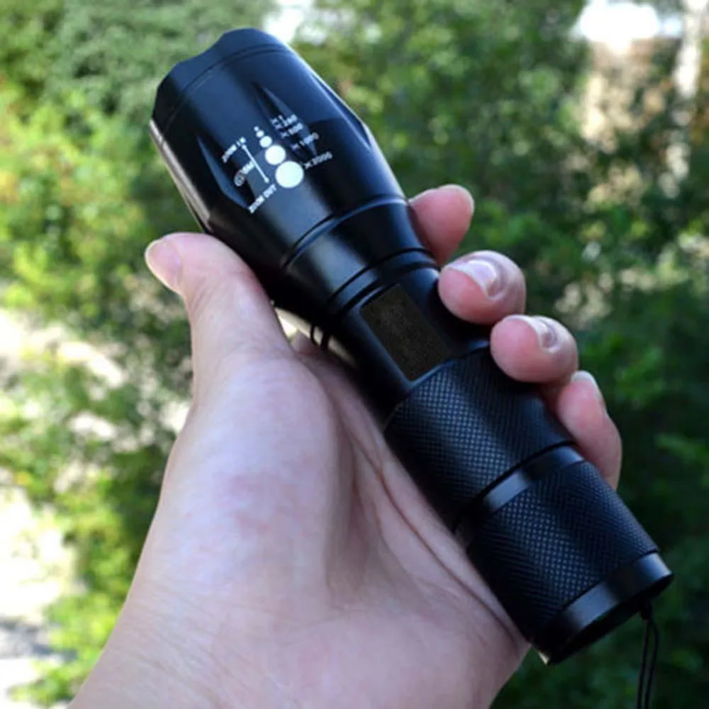 skywolfeye LED Flashlight Rechargeable 8000 Lumens Torch Aluminum Alloy Black Flashlight Torch
skywolfeye LED Flashlight Rechargeable 8000 Lumens Torch Aluminum Alloy Black Flashlight Torch