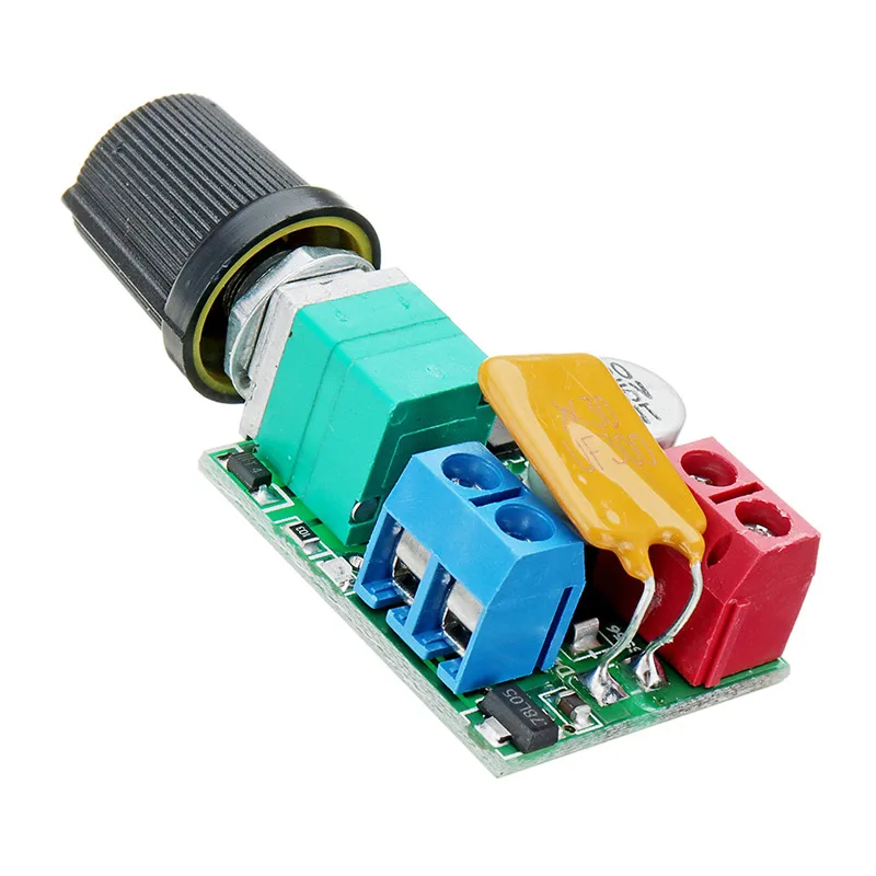 CLAITE Mini DC 4.5V To DC 35V 5A 90W DC Motor PWM Speed Controller Module Speed Regulator Adjustable Switch NEW
CLAITE Mini DC 4.5V To DC 35V 5A 90W DC Motor PWM Speed Controller Module Speed Regulator Adjustable Switch NEW