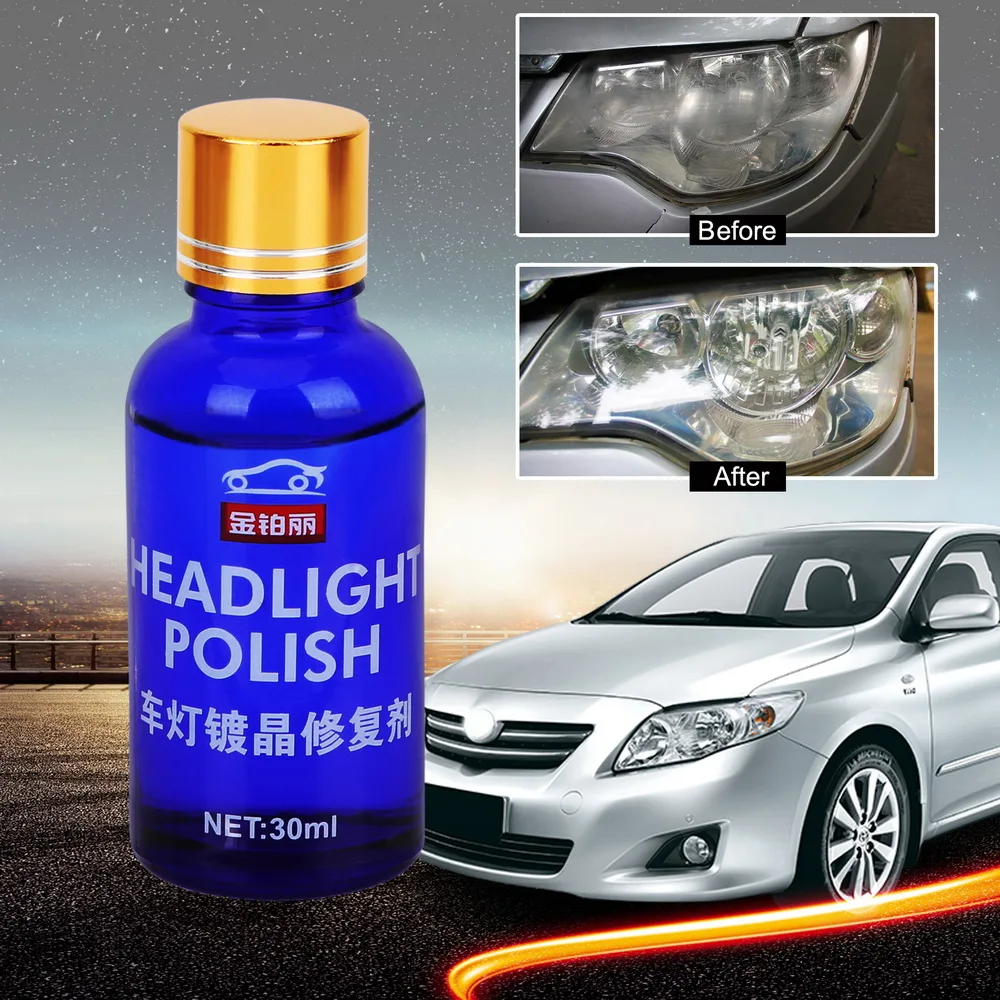30ML Automobiles Headlight Polishing Coating Solution Anti-scratch Oxidation Rearview Coating Liquid Repair Kit Car Repair Set
30ML Automobiles Headlight Polishing Coating Solution Anti-scratch Oxidation Rearview Coating Liquid Repair Kit Car Repair Set