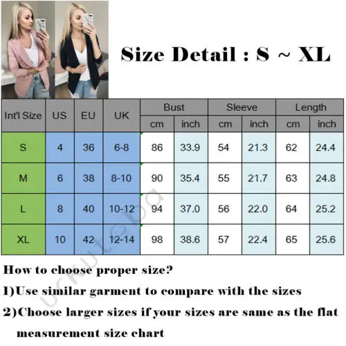 2019 Spring/Autumn Women Jacket Slim Coat Office Lady Suit Solid Pink Black female manteau femme hiver
2019 Spring/Autumn Women Jacket Slim Coat Office Lady Suit Solid Pink Black female manteau femme hiver