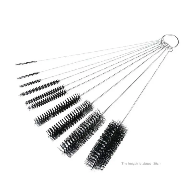 10pcs Coffee Machine Cleaning Brushes Stainless Steel Nylon Tube Espresso Coffee Maker Cleaner Brush Set
10pcs Coffee Machine Cleaning Brushes Stainless Steel Nylon Tube Espresso Coffee Maker Cleaner Brush Set