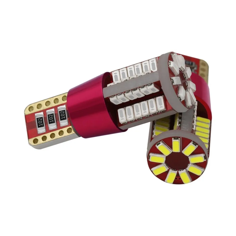 2шт T10 168 192 W5W 57 SMD 3014 Светодиодный Canbus без ошибок автомобильная парковочная лампа