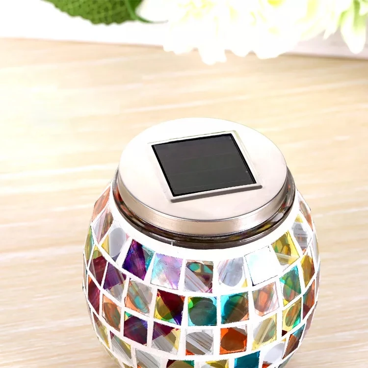 Glass Ball Garden Lights Stainless Steel Solar Power Colorful LED Light Decoration Lamp | Лампы и освещение