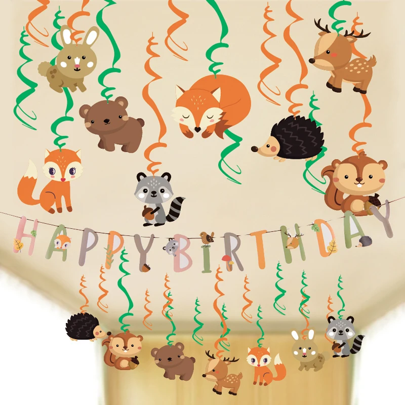 Jungle Animal Party Decoration Set Hanging Swirl Happy Birthday Banner For Kids Zoo Themed Birthday Party Baby Shower Decoration
Jungle Animal Party Decoration Set Hanging Swirl Happy Birthday Banner For Kids Zoo Themed Birthday Party Baby Shower Decoration