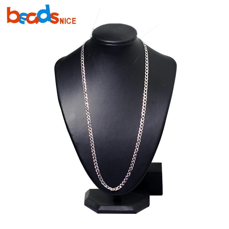 Beadsnice 22 Inch Men Necklace Sterling Silver Necklace Mens Chain with Lobster Claw Clasp 38547
Beadsnice 22 Inch Men Necklace Sterling Silver Necklace Mens Chain with Lobster Claw Clasp 38547