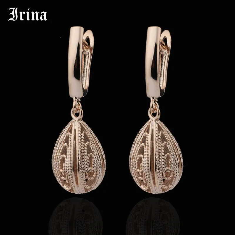 Irina 585 rose gold earrings of women oval hollow long earrings new fashion boho style ear Jewelry pendientes mujer moda 2019
Irina 585 rose gold earrings of women oval hollow long earrings new fashion boho style ear Jewelry pendientes mujer moda 2019