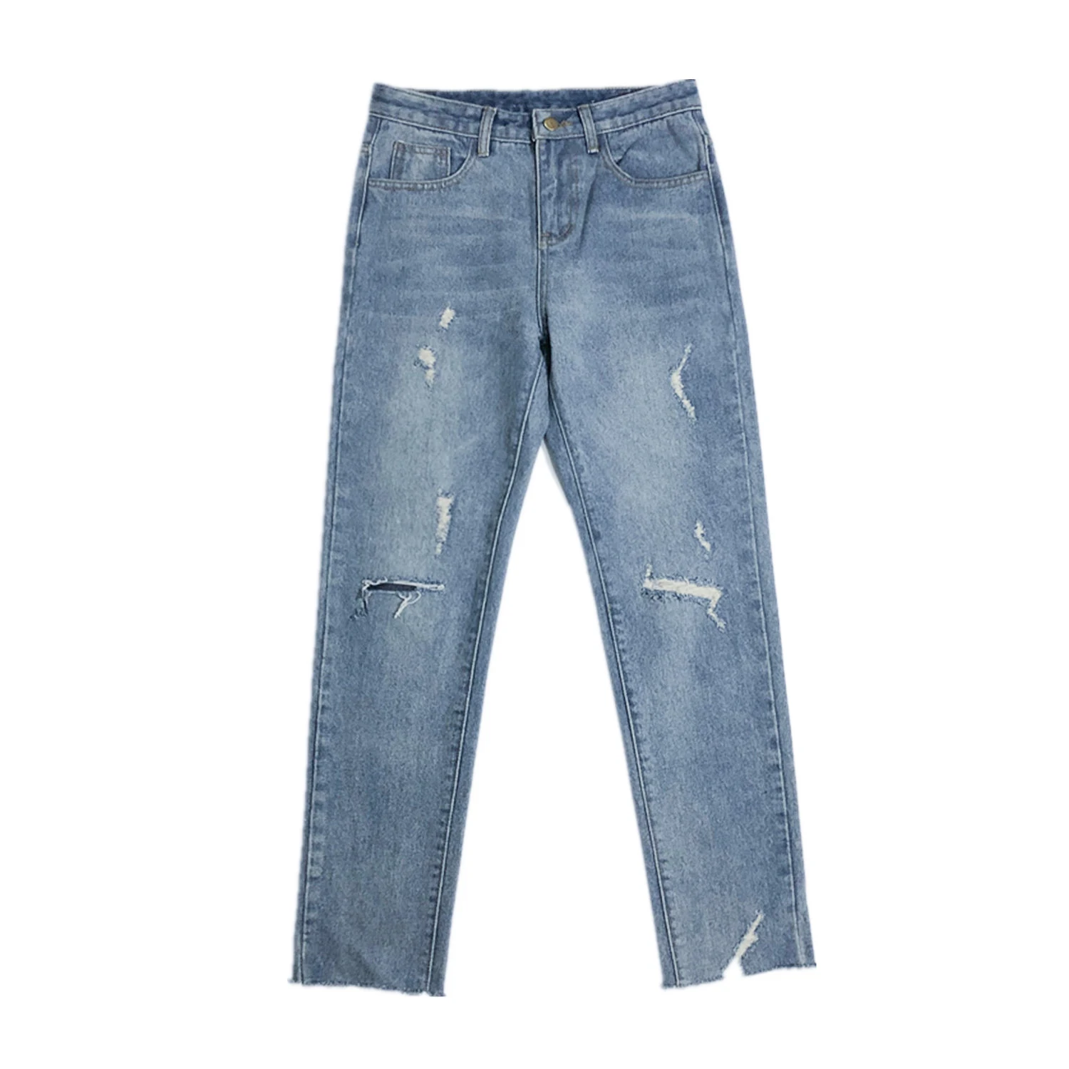2019 Korean Style Men's Classic Holes Stretch Slim Fit Casual Pants Cargo Pocket Blue Color Jeans Biker Denim Trousers M-2XL
2019 Korean Style Men's Classic Holes Stretch Slim Fit Casual Pants Cargo Pocket Blue Color Jeans Biker Denim Trousers M-2XL