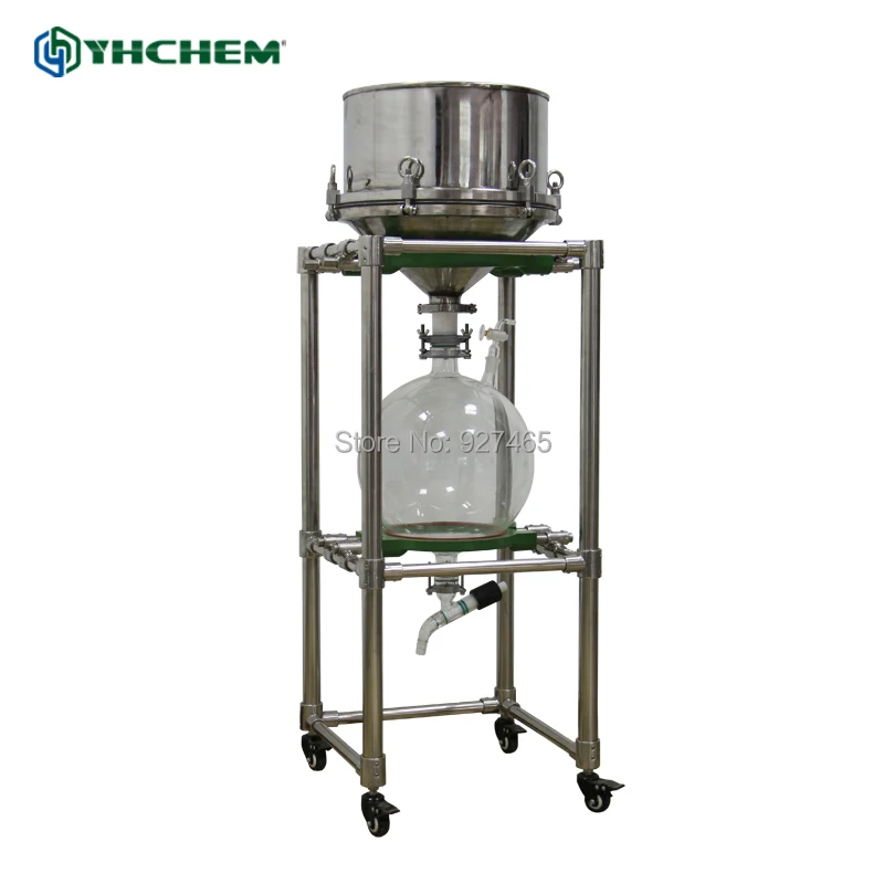 

YHChem New YVF-50L High Efficient Vacuum Filter Solvent Filtration Apparatus