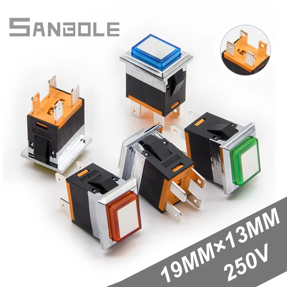 Metal Push Button Switch Rectangle 15A Electric Normally Open Power Switch Locking/Reset with Lamp Ship Type Rocker Switch
Metal Push Button Switch Rectangle 15A Electric Normally Open Power Switch Locking/Reset with Lamp Ship Type Rocker Switch