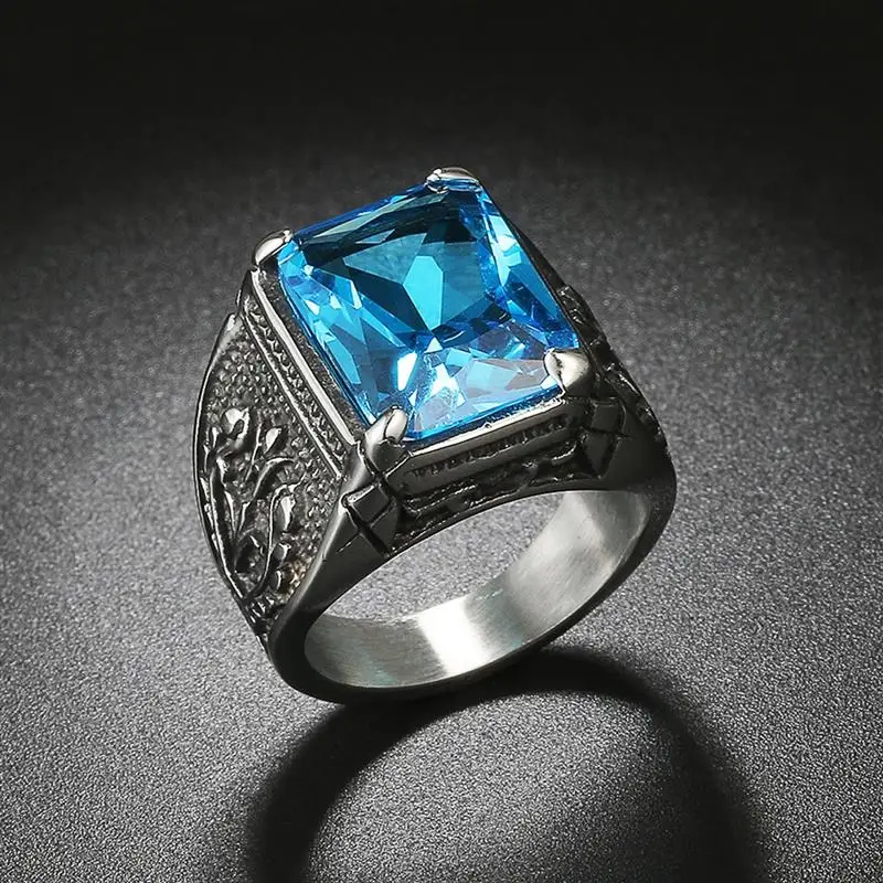 OBSEDE New Fashion 316L Stainless Steel Retro Geometric Men's Ring Austrian Crystal Male Jewelry High Quality Gift for Boyfriend
OBSEDE New Fashion 316L Stainless Steel Retro Geometric Men's Ring Austrian Crystal Male Jewelry High Quality Gift for Boyfriend