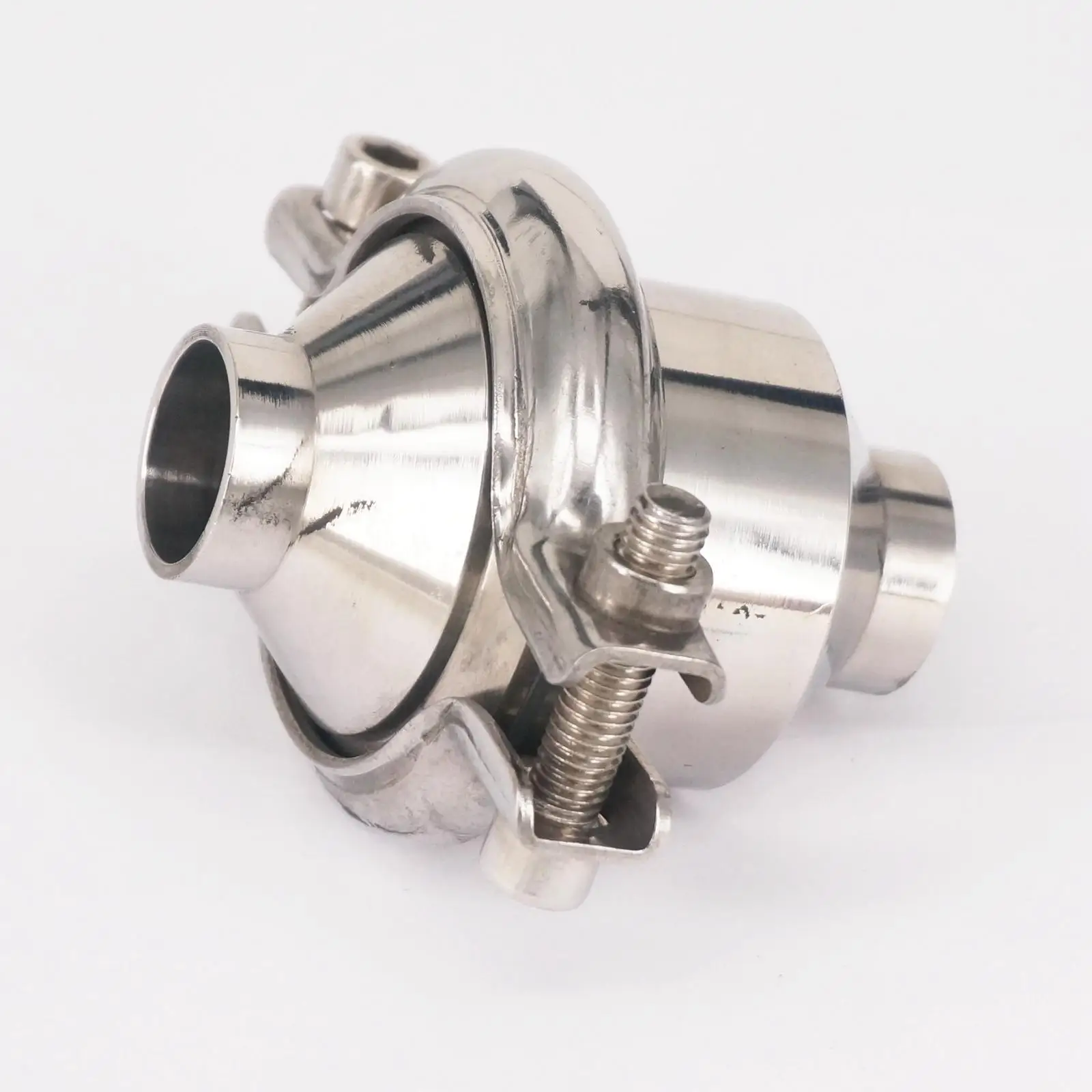 Fit 51mm 2" Pipe OD Butt Welding SUS 304 Stainless Sanitary Check Valve Non-Return For Home Brew beer
Fit 51mm 2" Pipe OD Butt Welding SUS 304 Stainless Sanitary Check Valve Non-Return For Home Brew beer