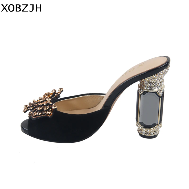 High Heels Women Shoes 2019 Luxury Ladies Wedding Party Black Genuine Leather High Slippers Open Toe Ladies Sandals Plus Size
High Heels Women Shoes 2019 Luxury Ladies Wedding Party Black Genuine Leather High Slippers Open Toe Ladies Sandals Plus Size
