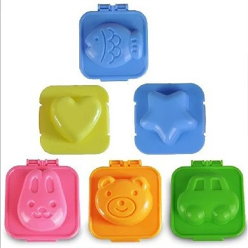 6pcs Boiled Egg Mold Rice Roll Jelly Pudding Mold Cute Cartoon 3d Egg Ring Mould Maker Cutter Decorating Egg Tool Cake Tool
6pcs Boiled Egg Mold Rice Roll Jelly Pudding Mold Cute Cartoon 3d Egg Ring Mould Maker Cutter Decorating Egg Tool Cake Tool
