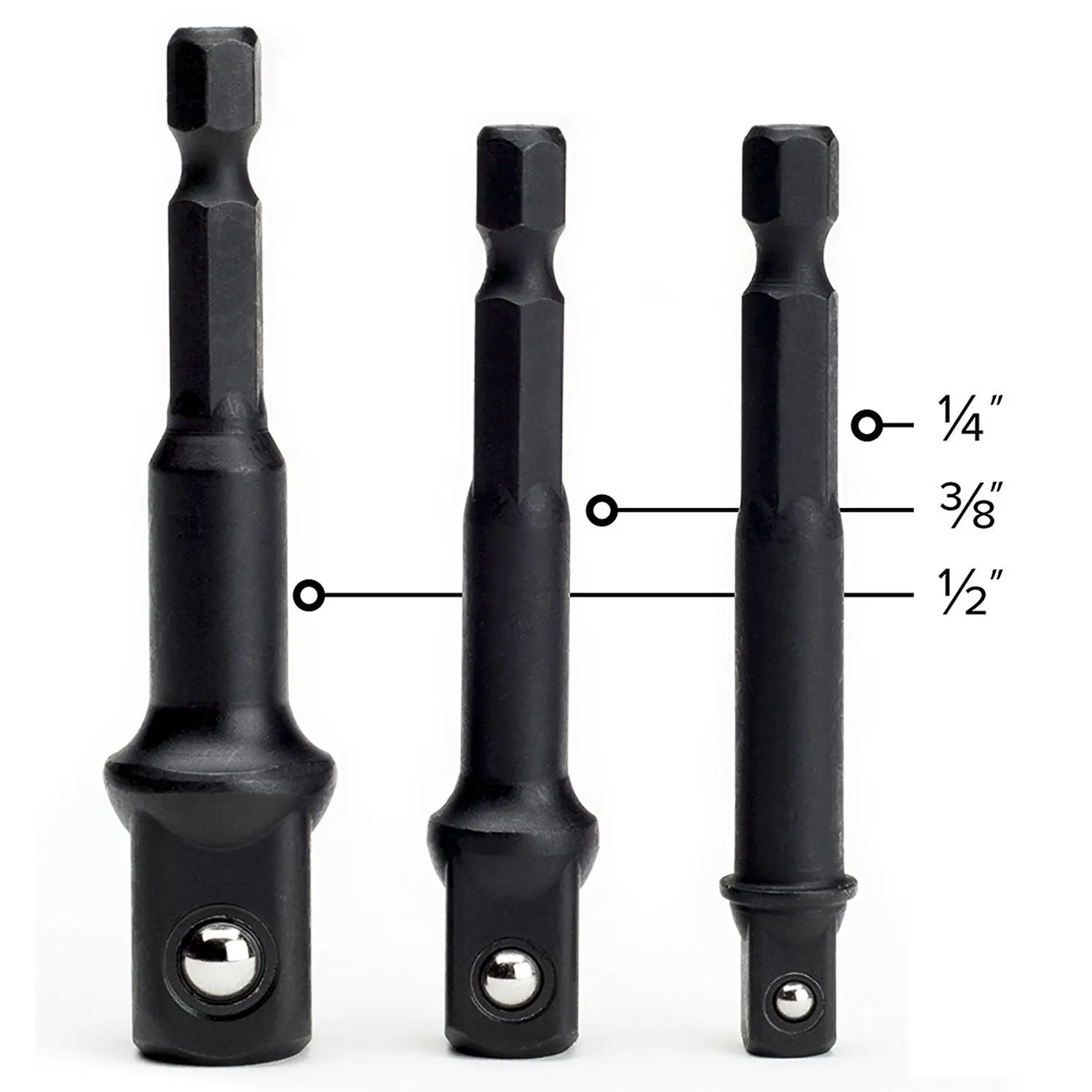 HHO-Impact Grade Socket Adapter/Extension Set | Превращает дрель в высокоскоростную гайку | 1/4 дюйма, 3/8 дюйма и 1/2 дюйма
HHO-Impact Grade Socket Adapter/Extension Set | Превращает дрель в высокоскоростную гайку | 1/4 дюйма, 3/8 дюйма и 1/2 дюйма