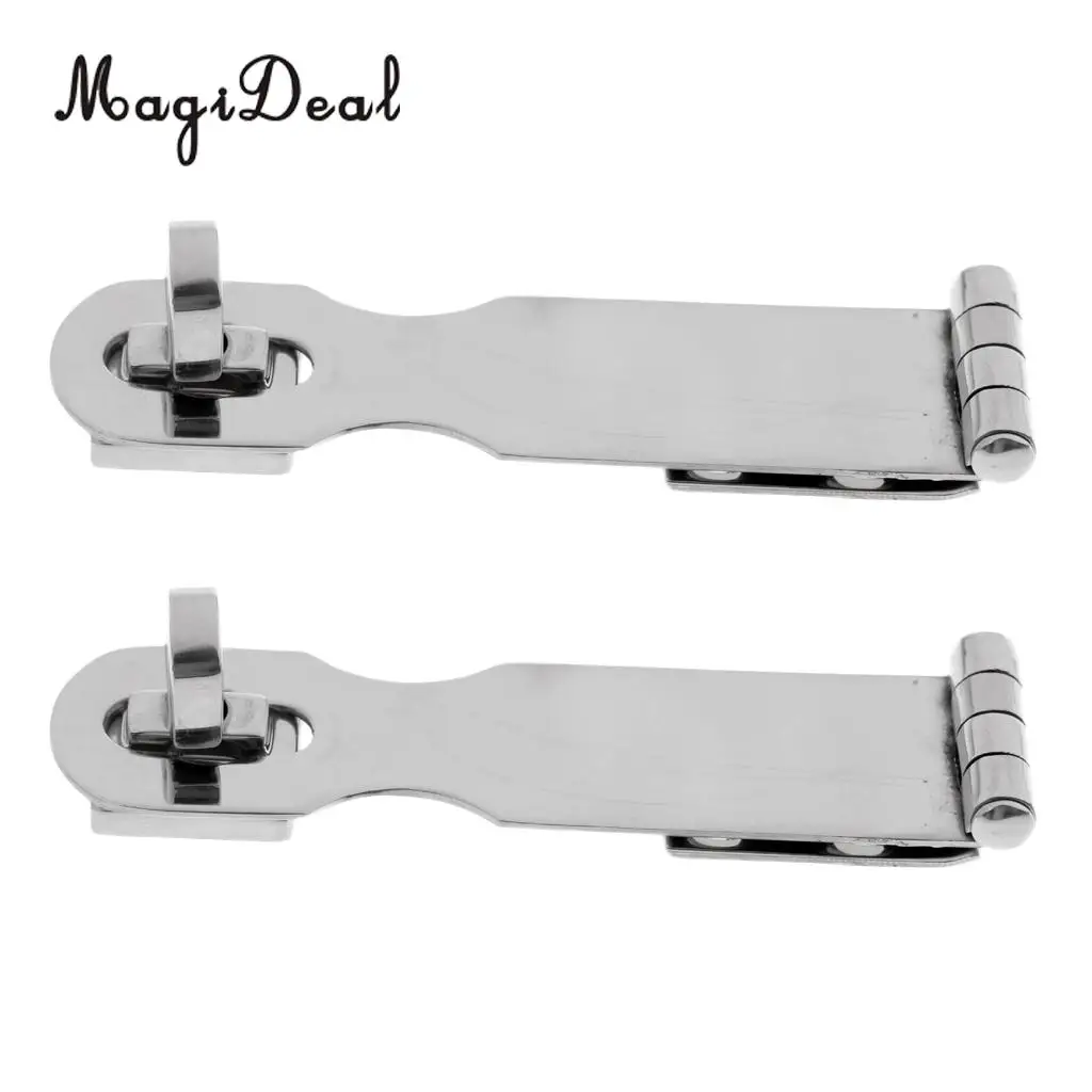 Marine 2 Pieces Safety Swivel Padlock Hasp & Staple Gate Shed Marine Kayak Boat Cabin Garden Door Lock 92mm Accessory
Marine 2 Pieces Safety Swivel Padlock Hasp & Staple Gate Shed Marine Kayak Boat Cabin Garden Door Lock 92mm Accessory