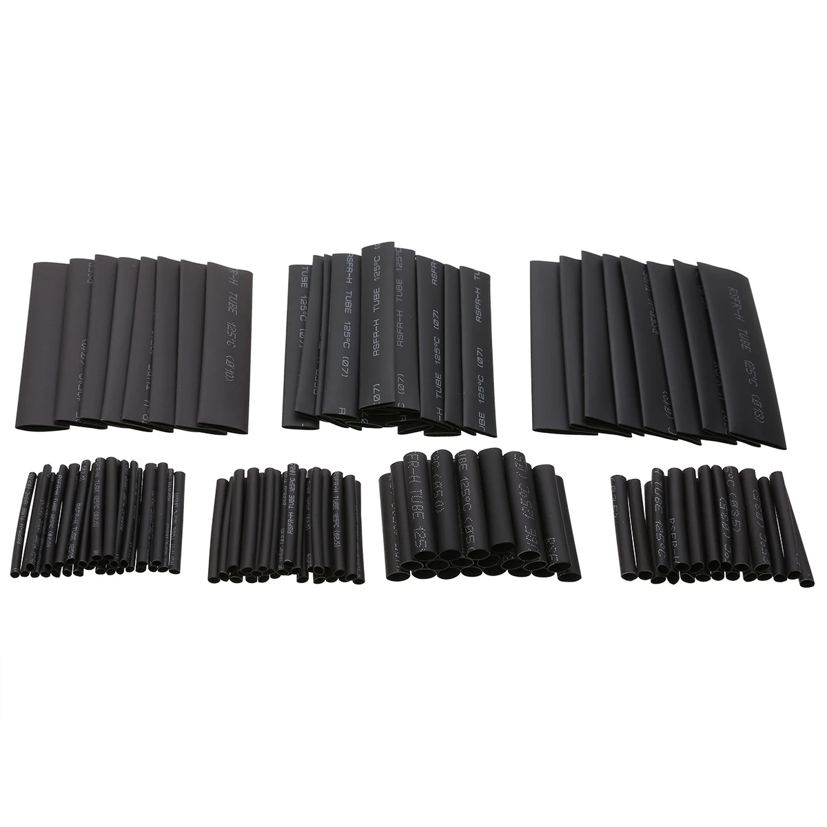 127pcs/set Assorted Heat Shrink Tube Black Wire Wrap Electrical Insulation Cable Sleeving 2-13mm
127pcs/set Assorted Heat Shrink Tube Black Wire Wrap Electrical Insulation Cable Sleeving 2-13mm