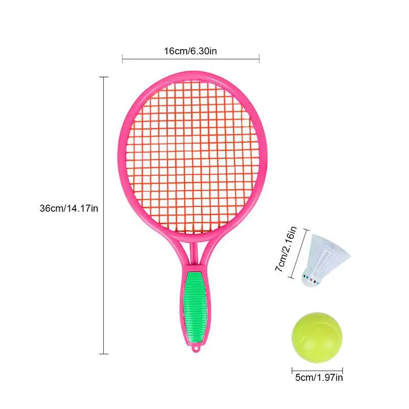 1 Pair Of Beach Tennis Racket Children's Outdoor Sports Plastic Tennis Racket With Badminton Ball M Size Dropshipping
1 Pair Of Beach Tennis Racket Children's Outdoor Sports Plastic Tennis Racket With Badminton Ball M Size Dropshipping