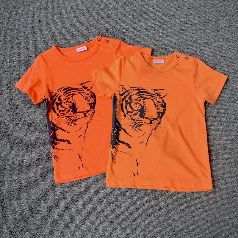 Export Trade Children Tiger Printing Handsome Short Sleeve T Pity Jacket 1-3 Year
Export Trade Children Tiger Printing Handsome Short Sleeve T Pity Jacket 1-3 Year