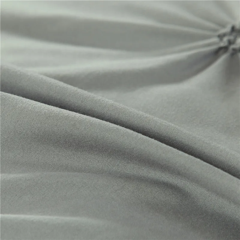 Luxury Duvet Cover Set Pinch Pleat White/Black/Grey/Red/Blue Bedding Sets Twin/Full/Queen/King Size (No Filling,No Sheet)53
Luxury Duvet Cover Set Pinch Pleat White/Black/Grey/Red/Blue Bedding Sets Twin/Full/Queen/King Size (No Filling,No Sheet)53