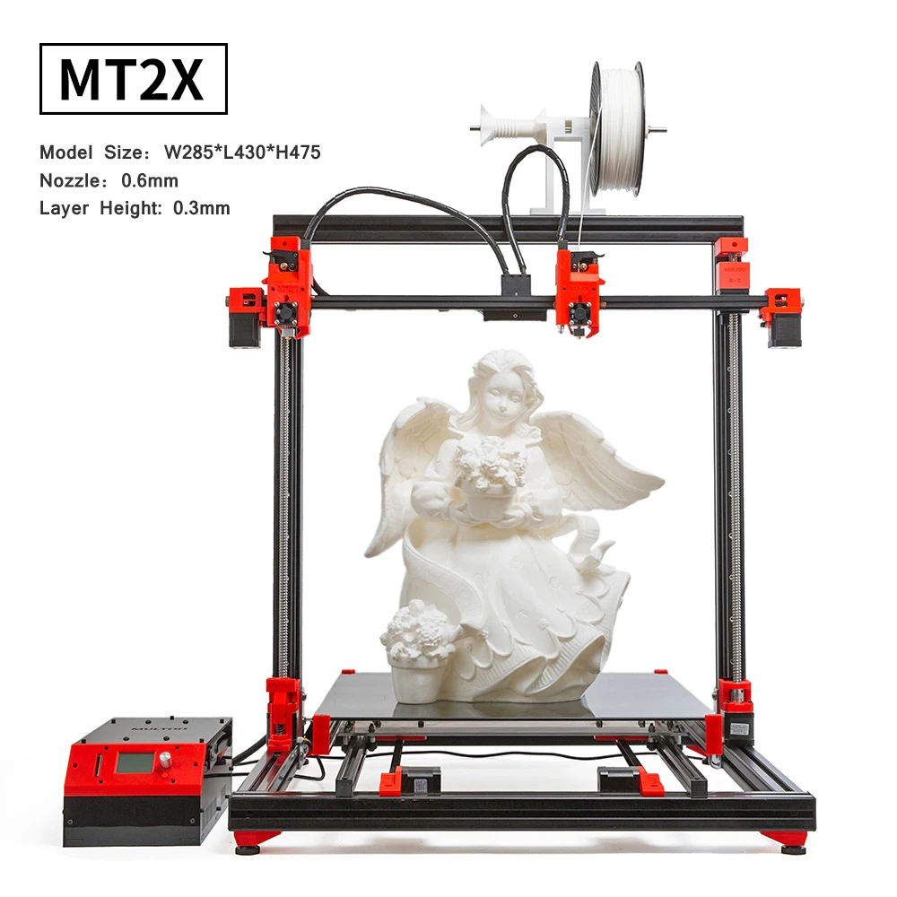 MULTOO MT2X High temperature Linear guide rail High precision Professional Large Format 3D Printer Ball screw High Quality
MULTOO MT2X High temperature Linear guide rail High precision Professional Large Format 3D Printer Ball screw High Quality