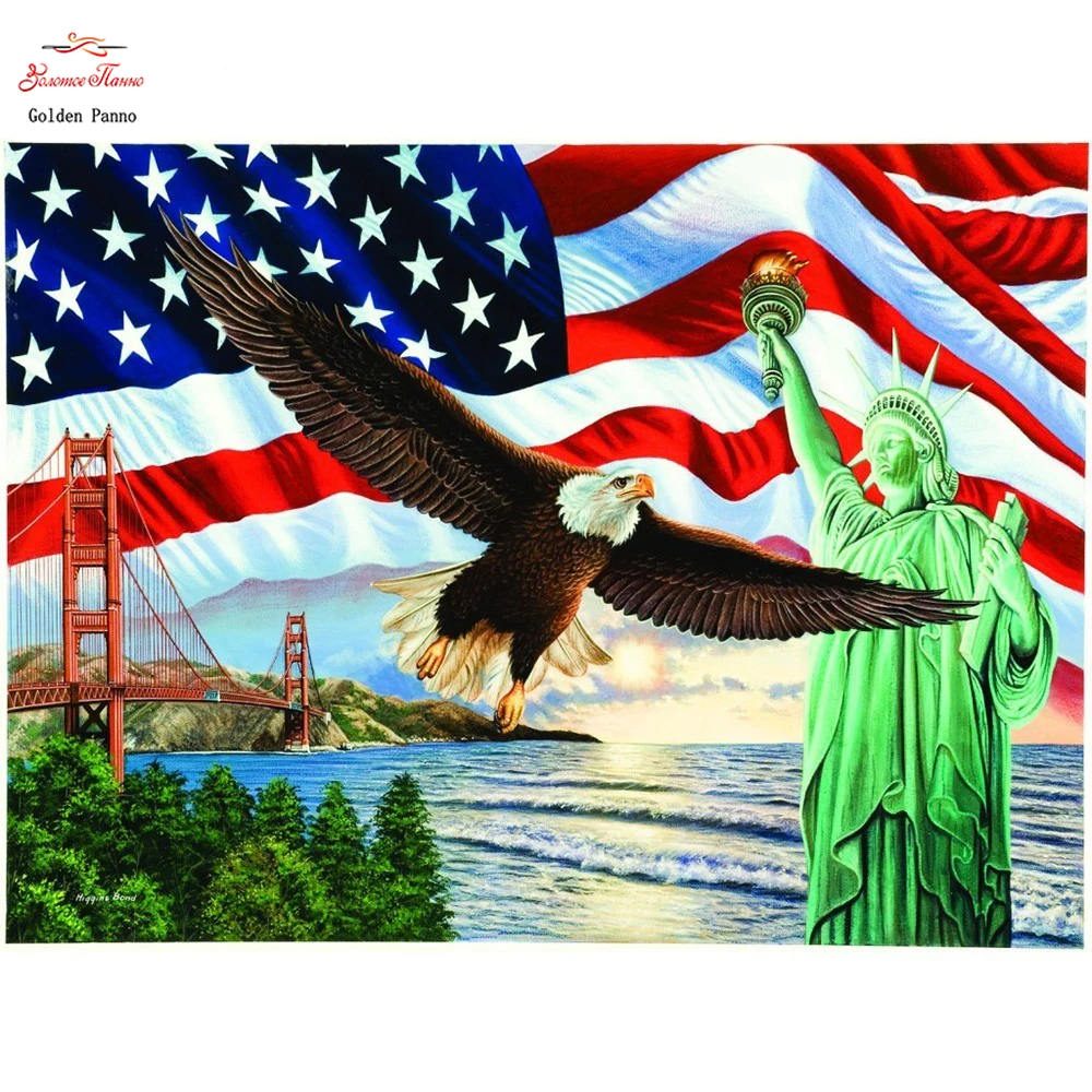 Golden panno 5D DIY diamond painting eagle free statue full diamond square picture rhinestone inlaid diamond embroidery handmade
Golden panno 5D DIY diamond painting eagle free statue full diamond square picture rhinestone inlaid diamond embroidery handmade