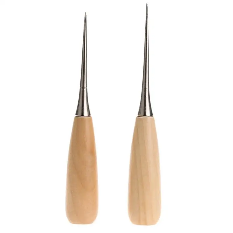 Handmade Leather Awl Round Hole Solid Wood Handle Awl Thousand Pass Cone Needle Leather Tool Perforation Tool
Handmade Leather Awl Round Hole Solid Wood Handle Awl Thousand Pass Cone Needle Leather Tool Perforation Tool