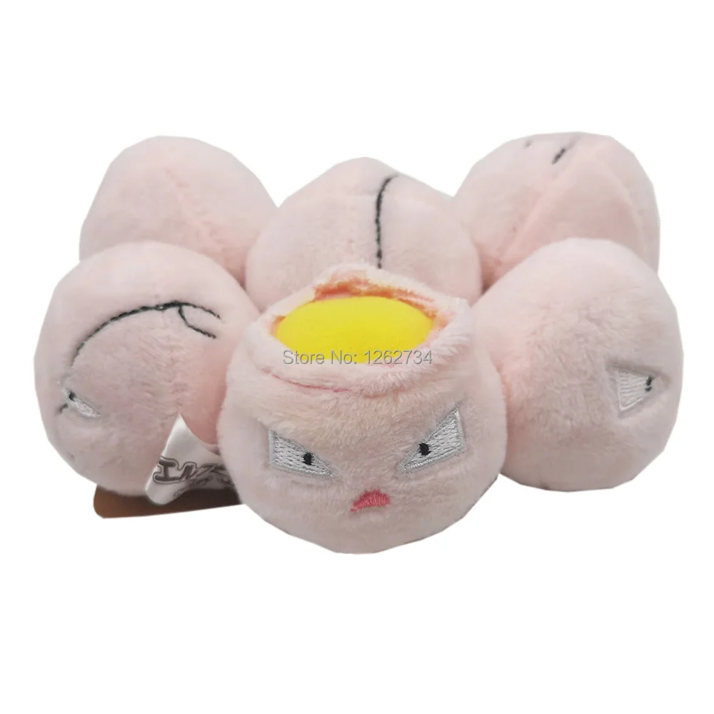 10 шт/партия Exeggcute 15 см плюшевые мягкие игрушки куклы плюшевая кукла продажа в
