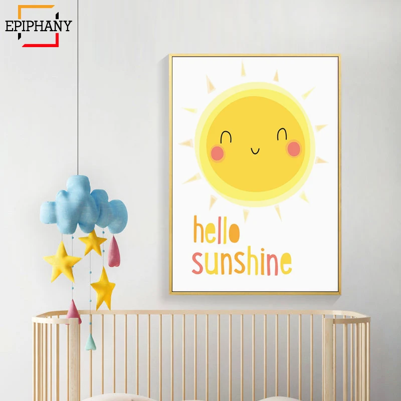 Rainbow Nursery Wall Art Weather Print Cartoon Canvas Painting Nordic Picture Posters and Prints Gender Neutral Gift New Baby
Rainbow Nursery Wall Art Weather Print Cartoon Canvas Painting Nordic Picture Posters and Prints Gender Neutral Gift New Baby