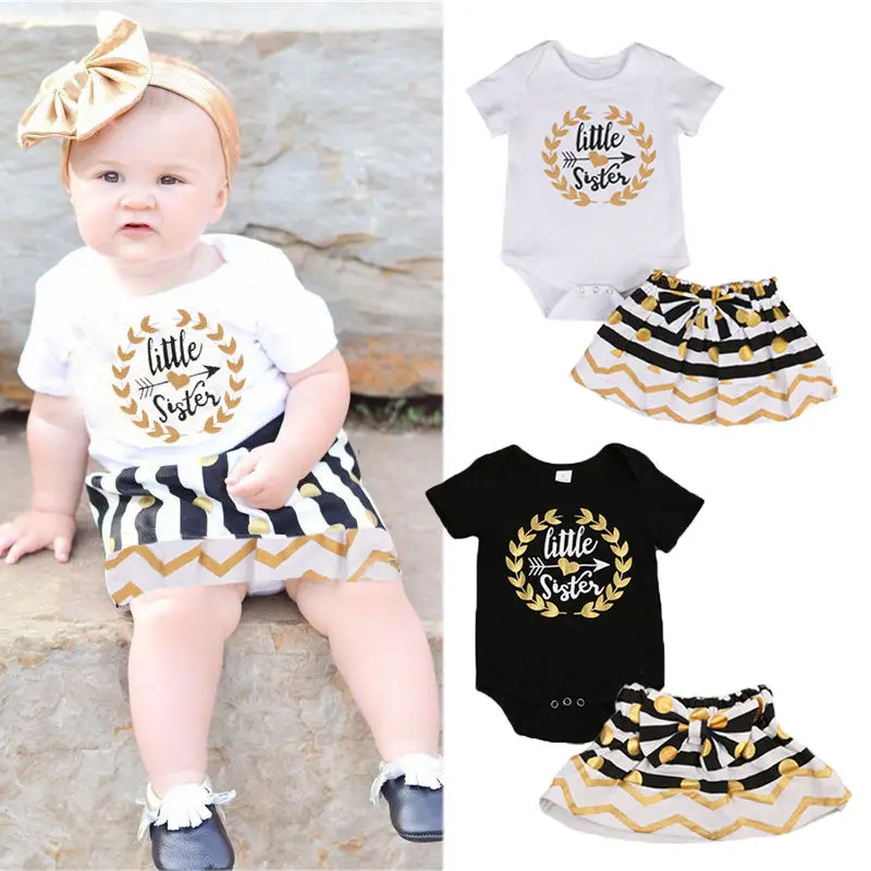 Pudcoco Girl Set Big/Little Sister Matching Top T-shirt Newborn Baby Girl Romper Dress Outfit USA
Pudcoco Girl Set Big/Little Sister Matching Top T-shirt Newborn Baby Girl Romper Dress Outfit USA