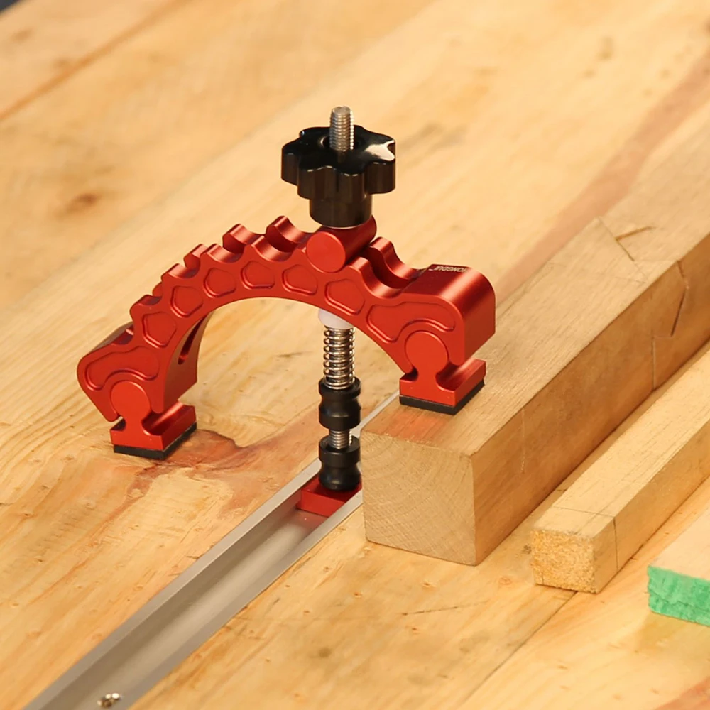 Pure Aluminum Alloy Adjustable Press Plate Sliding Chute Holder Woodworking Tools
Pure Aluminum Alloy Adjustable Press Plate Sliding Chute Holder Woodworking Tools