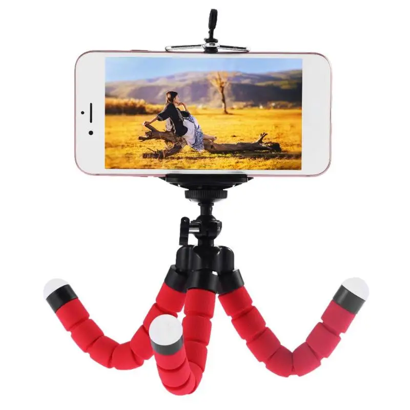 Mini Portable Flexible Sponge Octopus Tripod Phone Stand Camera Holder Bracket For iphone Smartphone For Gopro Camera
Mini Portable Flexible Sponge Octopus Tripod Phone Stand Camera Holder Bracket For iphone Smartphone For Gopro Camera