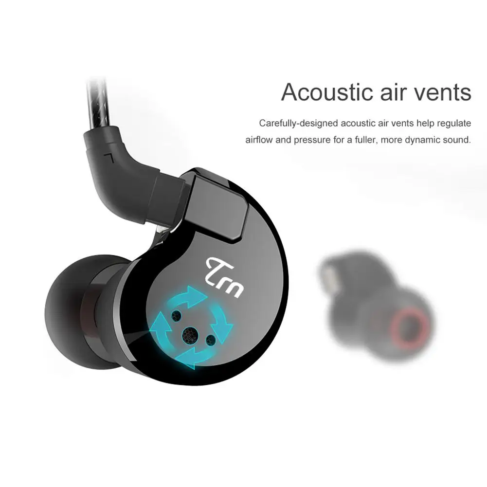 FFYY-TRN V80 2DD+2BA Hybrid In Ear Earphone HIFI DJ Monitor Running Sport Earplug Headset With 2 PIN Detachable | Электроника