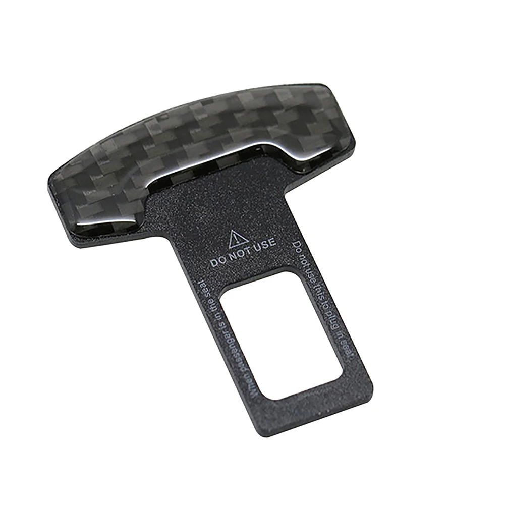 2PCS Safety Belt Buckles Real Carbon Fiber Trucks Car Seat Safty Belt Alarm Canceler Stopper Car Accessories
2PCS Safety Belt Buckles Real Carbon Fiber Trucks Car Seat Safty Belt Alarm Canceler Stopper Car Accessories