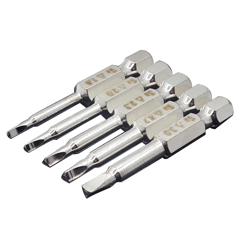 HHO-5Pcs Set Triple-cornered Screwdriver Bits S2 Steel 1/4 inch Hex Shank 50mm Long Screwdrier Set DIY Hand Tools
HHO-5Pcs Set Triple-cornered Screwdriver Bits S2 Steel 1/4 inch Hex Shank 50mm Long Screwdrier Set DIY Hand Tools