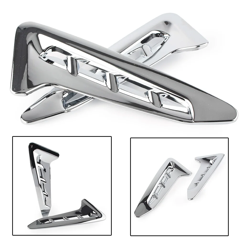 2pcs ABS Chrome Exterior Side Air Vent Cover Trim Decoration Deco for BMW X3 G01 2018
2pcs ABS Chrome Exterior Side Air Vent Cover Trim Decoration Deco for BMW X3 G01 2018