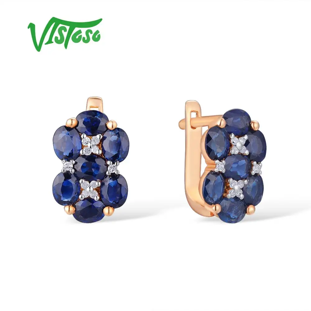 VISTOSO золотые серьги для женщин 14K 585 розовое золото блестящий синий сапфир бриллиантовый свадебный браслет обручальное роскошное модное юве...
VISTOSO золотые серьги для женщин 14K 585 розовое золото блестящий синий сапфир бриллиантовый свадебный браслет обручальное роскошное модное юве...