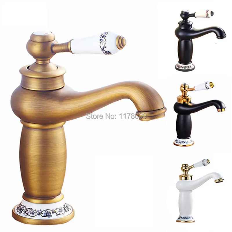 European style brass antique hot and cold basin mixer tap,single handle single hole Retro copper bathroom basin faucet,J18337
European style brass antique hot and cold basin mixer tap,single handle single hole Retro copper bathroom basin faucet,J18337