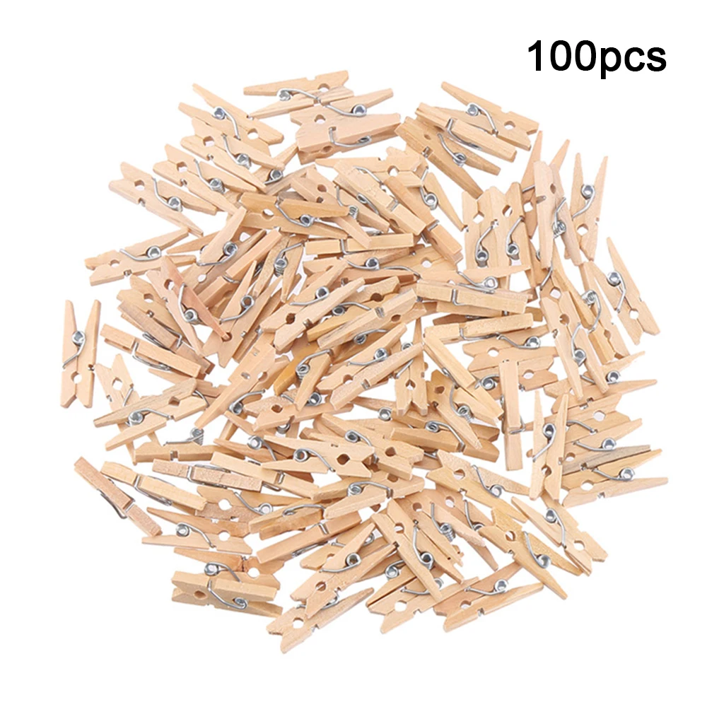 100Pcs 2.5x0.3 CM Natural Wooden Clips Practical DIY Mulit Funtion Fashion Mini Clothes Pin Photo Paper Peg Clothespin Clips
100Pcs 2.5x0.3 CM Natural Wooden Clips Practical DIY Mulit Funtion Fashion Mini Clothes Pin Photo Paper Peg Clothespin Clips
