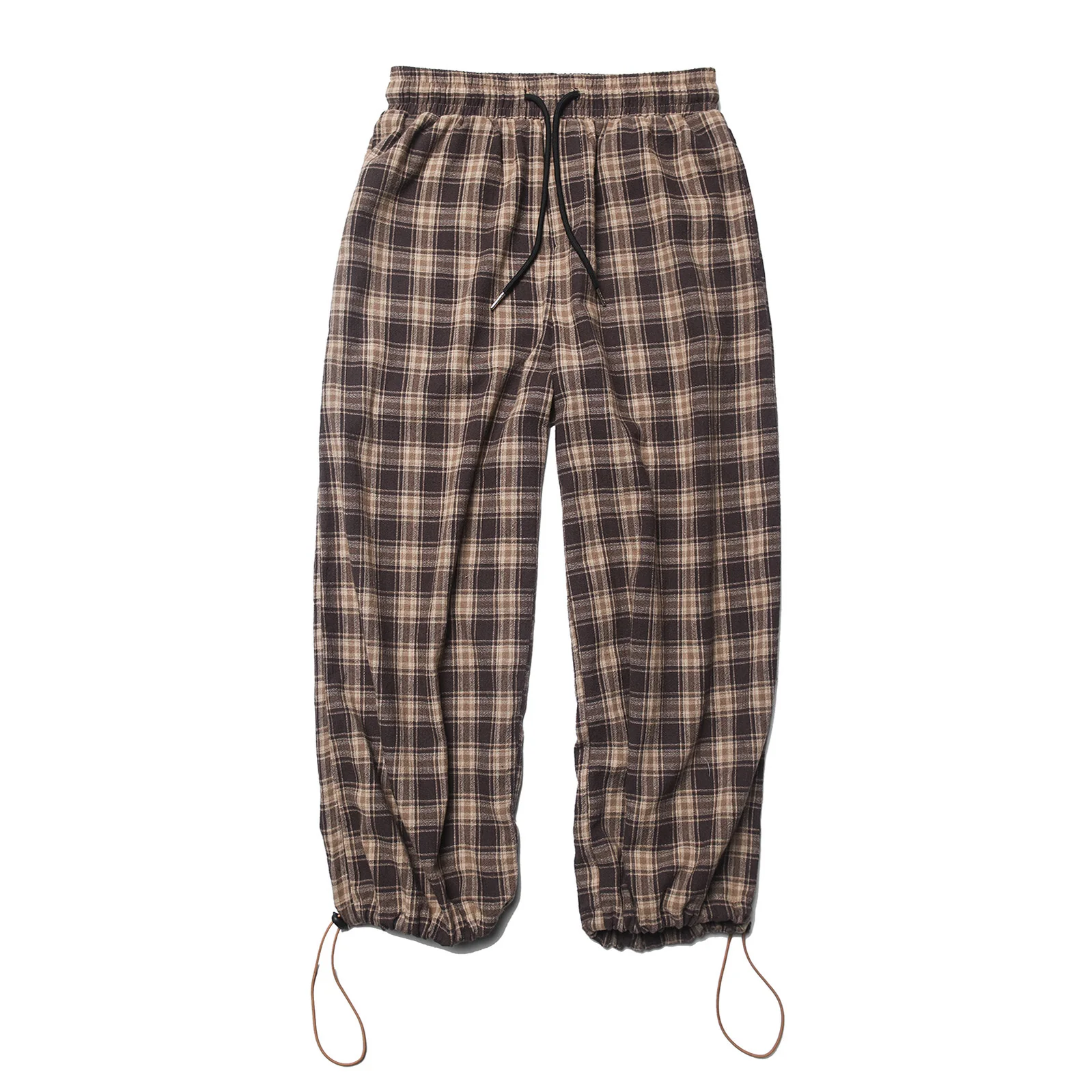 2019 Spring Summer Men Casual Loose Lattice Cotton Straight Haren Pants Elastic Waist Bound Feet Plaid Trousers Homme M-2XL
2019 Spring Summer Men Casual Loose Lattice Cotton Straight Haren Pants Elastic Waist Bound Feet Plaid Trousers Homme M-2XL
