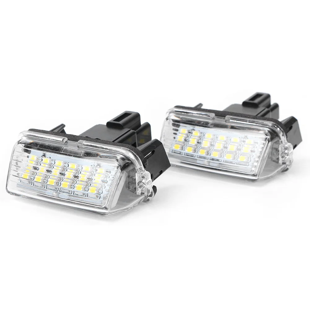 2 шт. 18-LEDs номерной знак номерного знака лампы для Toyota Yaris 2012-2014 & Camry 2013-2014 Auris 2008-2010