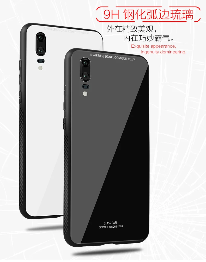 Gradient Tempered Glass Case for Huawei P30 Pro Soft Silicon Bumper Colorful Cover For Mate 20 Pro Nova 4 Honor V20 Y9 2019 Case
Gradient Tempered Glass Case for Huawei P30 Pro Soft Silicon Bumper Colorful Cover For Mate 20 Pro Nova 4 Honor V20 Y9 2019 Case
