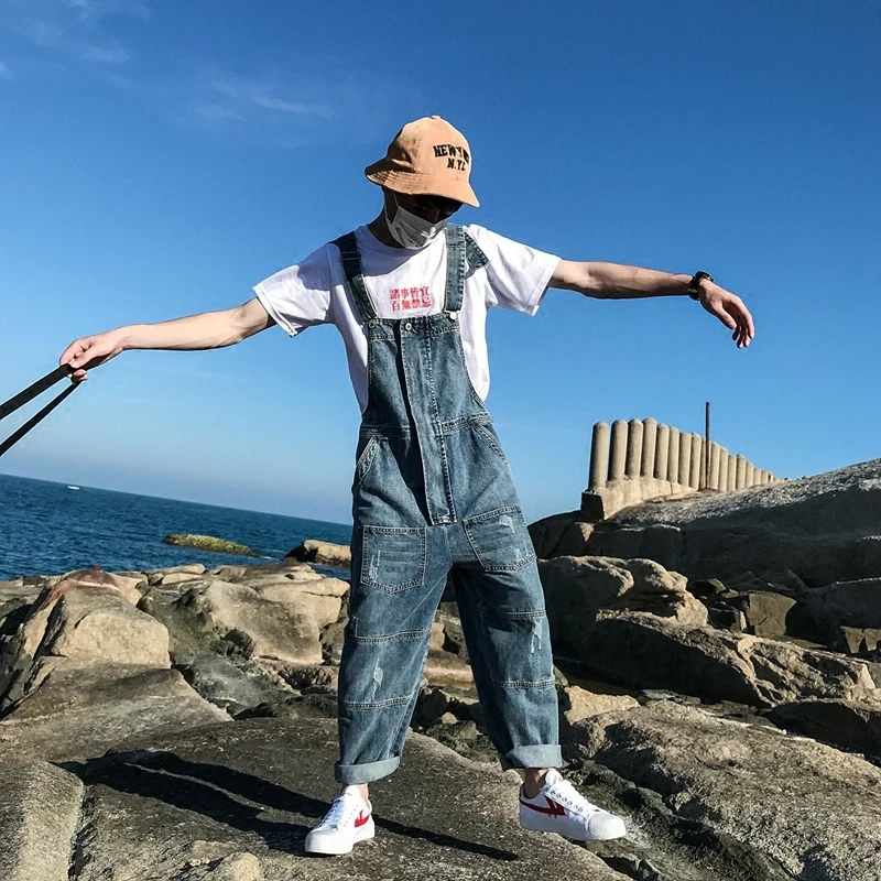 Baggy Jean Jumpsuits men Boyfriend Low Drop Crotch Denim Overalls pants Hip hop Wide Leg Harem Trousers Large Size Rompers A9232
Baggy Jean Jumpsuits men Boyfriend Low Drop Crotch Denim Overalls pants Hip hop Wide Leg Harem Trousers Large Size Rompers A9232