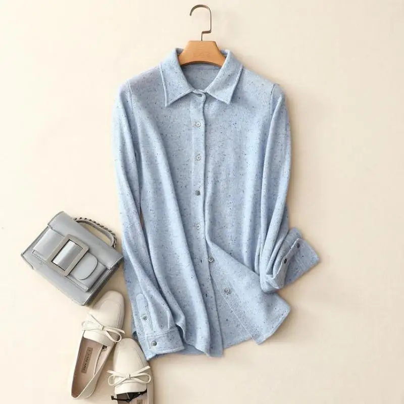 Shuchan Winter Knitwear Women's Sweater Turn-down Collar Cardigans Single Breasted Cashmere Women Winter Top 2018 Korean 17088
Shuchan Winter Knitwear Women's Sweater Turn-down Collar Cardigans Single Breasted Cashmere Women Winter Top 2018 Korean 17088