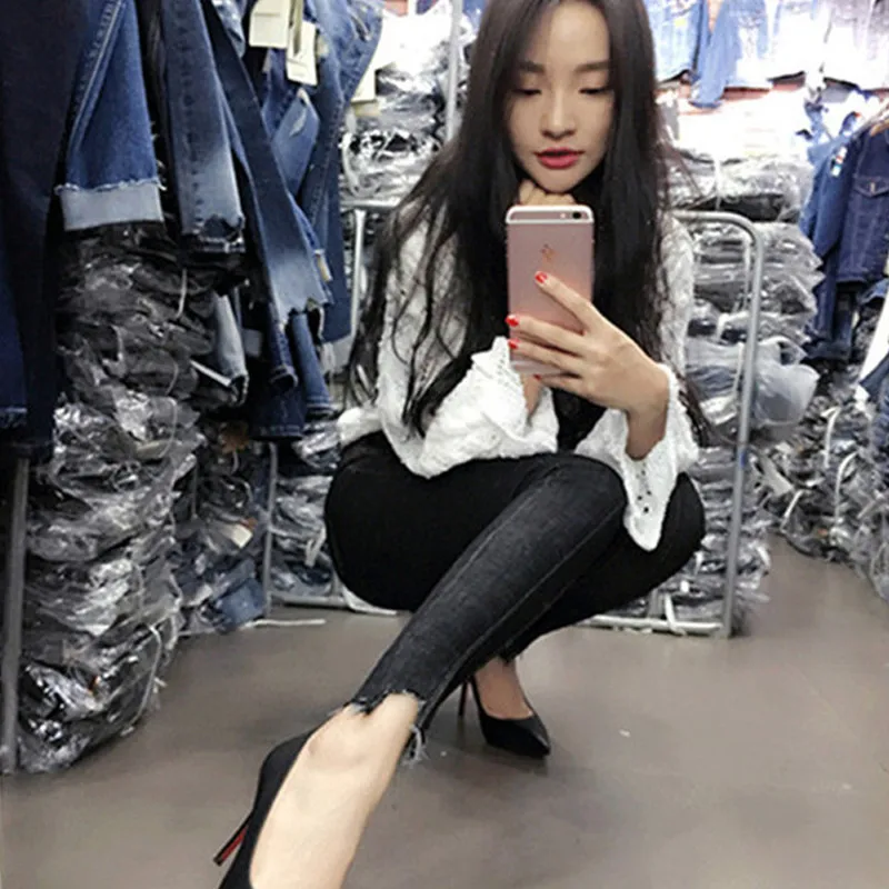Casual Jeans Women 2018 Autumn Elastic High Waist Skinny Pencil Denim Pants Slim Fit Jeans for Women Plus Size
Casual Jeans Women 2018 Autumn Elastic High Waist Skinny Pencil Denim Pants Slim Fit Jeans for Women Plus Size