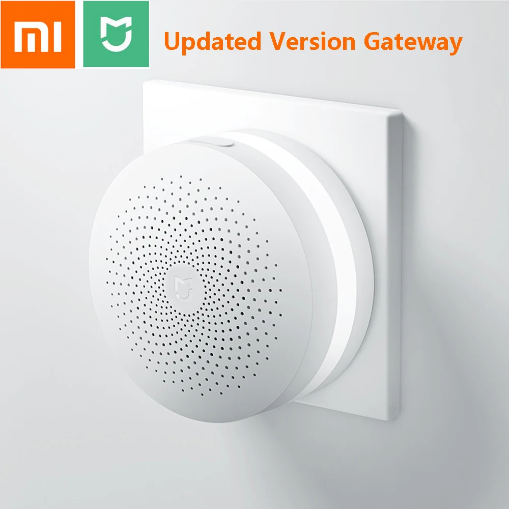 Обновленный Xiaomi Mijia умный дом Многофункциональный шлюз 2 система сигнализации