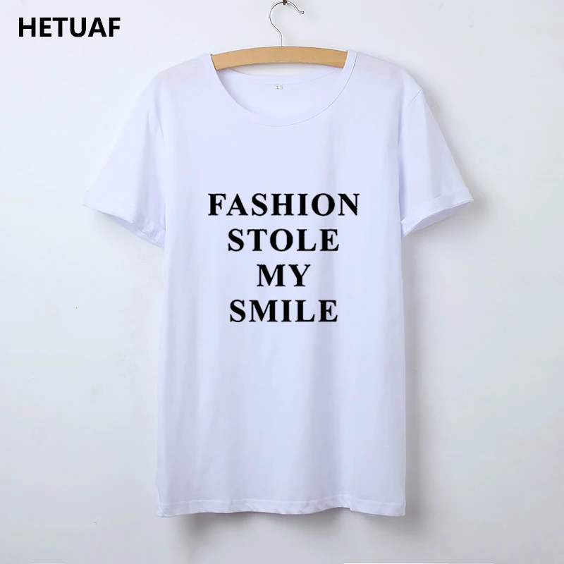 HETUAF 2018, хипстерская прикольная футболка рубашки для женщин модные палантин моя футболка с улыбкой для женщин Топы Harajuku футболка Женская Баз...
HETUAF 2018, хипстерская прикольная футболка рубашки для женщин модные палантин моя футболка с улыбкой для женщин Топы Harajuku футболка Женская Баз...