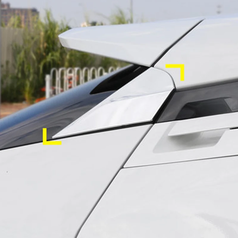 My Good Car Car Rear Side Window Triangle Cover ABS Chrome Car Rear Tail Spoilers Wing Trim Sticker for Toyota C-HR 2016 - 2018
My Good Car Car Rear Side Window Triangle Cover ABS Chrome Car Rear Tail Spoilers Wing Trim Sticker for Toyota C-HR 2016 - 2018