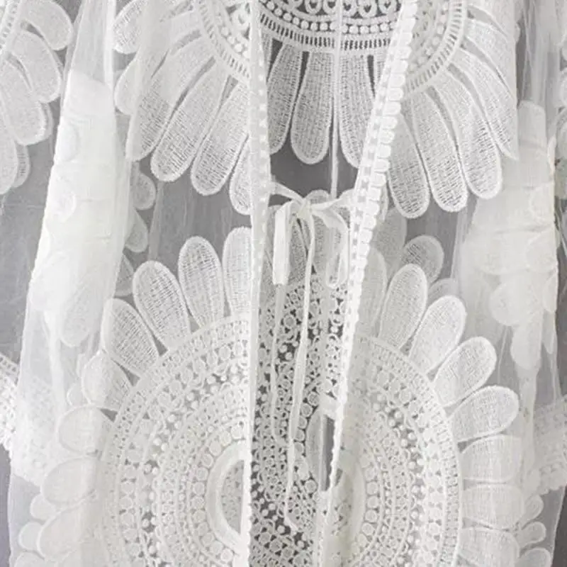 Pareo Beach white lace Cover Up Sexy Bikini Swimwear Women Lace Cardigan Bikini Cover Beach Cardigan Bathing Suit Cover Ups
Pareo Beach white lace Cover Up Sexy Bikini Swimwear Women Lace Cardigan Bikini Cover Beach Cardigan Bathing Suit Cover Ups