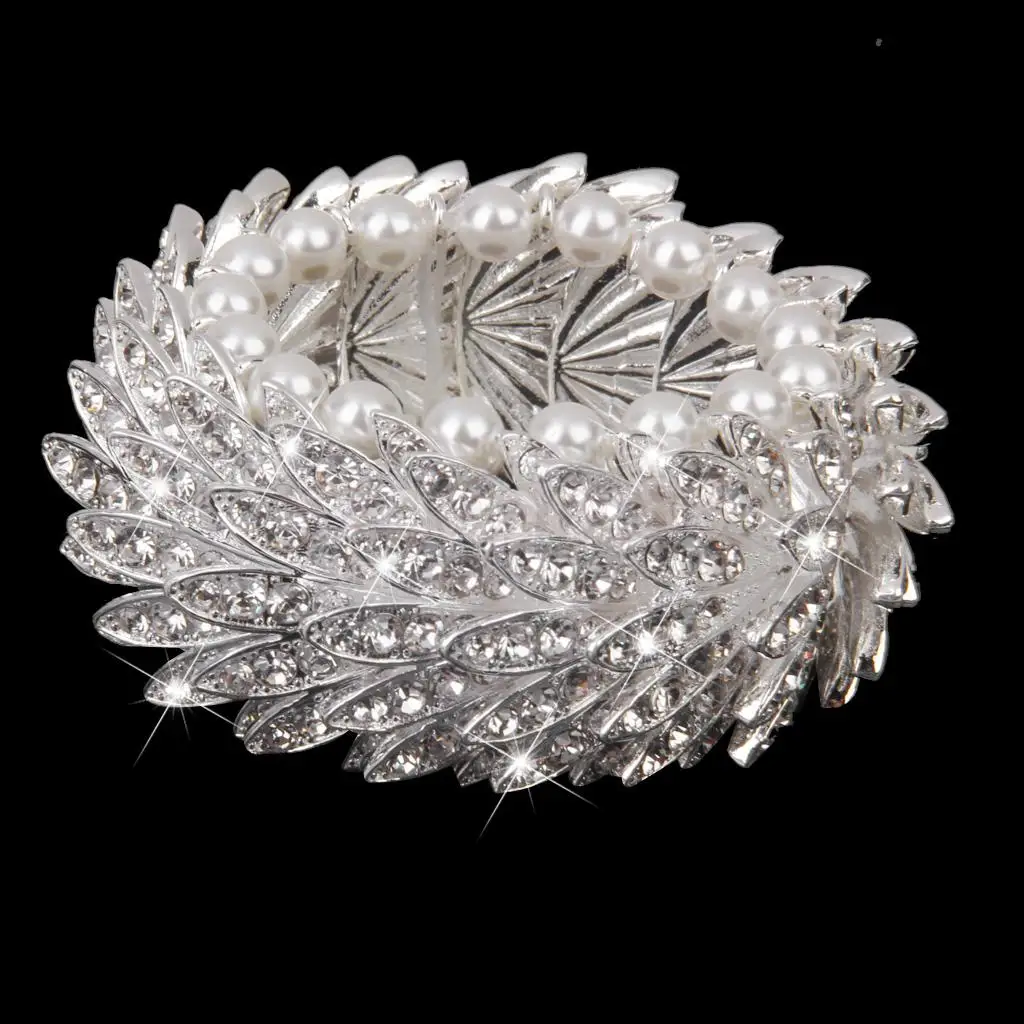 New Arrivals 2015 Phenovo Copper Wedding Bridal Pearl Rhinestone Lotus Flower Bangle Bracelet
New Arrivals 2015 Phenovo Copper Wedding Bridal Pearl Rhinestone Lotus Flower Bangle Bracelet